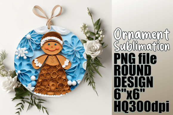 Festive 3D Circle Decor: Your Holiday Design Asset