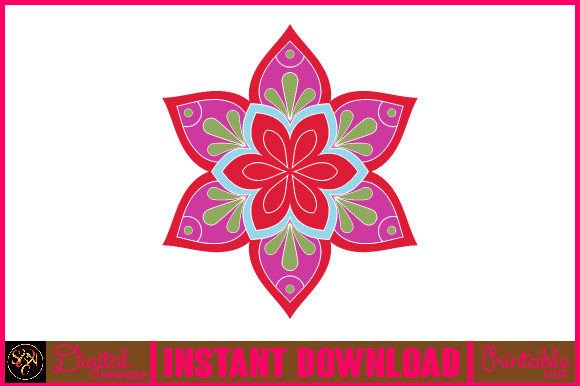 Mandala 3D Layered SVG Cut File-101 for Creative Projects