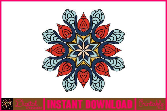 Mandala 3D Layered SVG Cut File-64: A Creative Design Asset